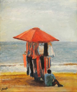 Il mercatino sulla spiaggia