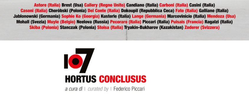 Fondazione 107 - HORTUS CONCLUSUS - Torino