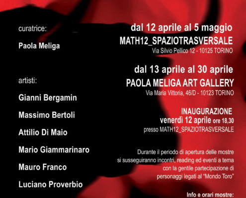 Tragedia di Superga mostra a Torino Math12 e Paola Meliga Art Gallery