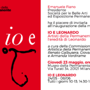 Museo della Permanente Milano mostra Io e Leonardo