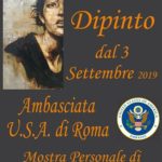 Davide Robert Ross mostra Roma Ambasciata Americana