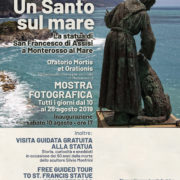 la statua di San Francesco d’Assisi a Monterosso al Mare