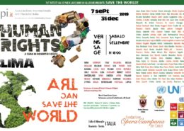 HUMAN RIGHTS #CLIMA ART CAN SAVE THE WORLD Rovereto Aiapi