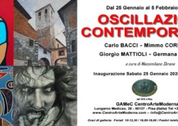 Carlo BACCI Mimmo CORRADO Giorgio MATTIOLI Germana SALVINI - Gamec - Pisa