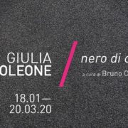 Giulia Napoleone - Nero di china - Galleria Il Ponte - Firenze