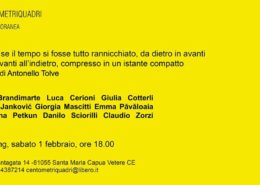 Group show - Centometriquadri Arte Contemporanea - S.Maria Capua Vetere