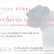 Ettore Pinelli - Archivio senza titolo - SACCA gallery - Pozzallo