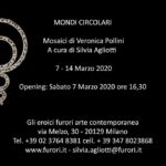 Veronica Pollini Mondi Circolari mostra a Milano gli eroici furori