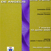 Marcello De Angelis – Time Frame - mostra a Palazzo Libera - Villa Lagarina Trento