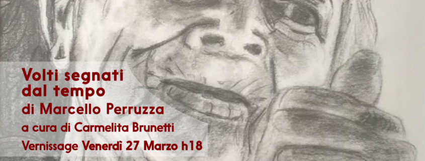 Marcello Peruzza, in arte B-zzar - Volti segnati dal tempo - Medina Roma