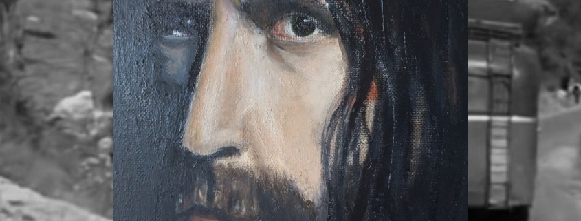 Locandina della partecipazione di Antonio Andreozzi Galante a Olio AMore e Fantasia alla MElograno Art Gallery di Livorno