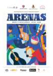 Locandina di Arenas – Mediterranean Jazz Lab, seminario internazionale dedicato al jazz e alle musiche del Mediterraneo, diretto da Bebo Ferra a Quartu Sant'Elena.