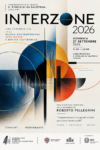 Locandina di Interzone 2026, undicesima giornata dedicata alla memoria di Roberto Pellegrini al Conservatorio di Cagliari