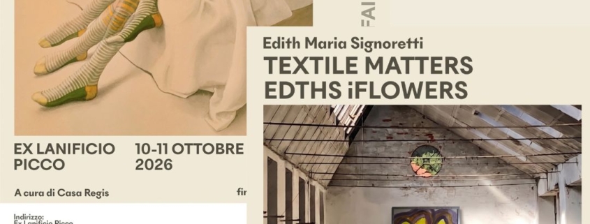 Mario Saroldi ed Edith Maria Signoretti, mostre all’Ex Lanificio Picco di Veglio per le Giornate FAI d’Autunno