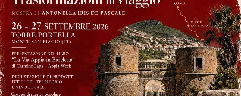 Portella Experience – Trasformazioni in Viaggio, mostra di Antonella Iris De Pascale a Torre Portella, Monte San Biagio