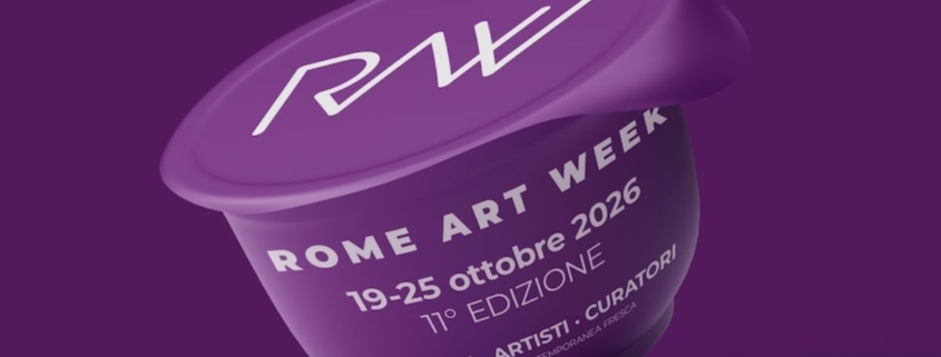 Rome Art Week 2026, undicesima edizione della settimana dell’arte contemporanea a Roma