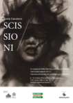 Locandina della mostra Scissioni di Sonia Casubolo, personale dedicata alla fragilità interiore e alla salute mentale, dall'8 al 16 ottobre 2026 a ChiAmaMilano.