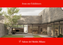Stand Stosa al Salone del Mobile di Milano 2026 con ambienti cucina e living integrati