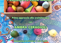 Ambra Ceragioli – opere e introduzione alla cromoterapia alla Galleria Melograno di Livorno