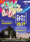 Locandina di P.A.T. – Pavia Art Talent 2026, nona edizione della manifestazione dedicata all’arte contemporanea, in programma il 28 e 29 novembre al Castello di Belgioioso, in provincia di Pavia. In programma mostre, progetti speciali, performance partecipative e il Premio P.A.T. 2026.
