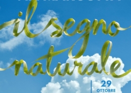 Locandina della 126ª edizione di Cento Pittori Via Margutta, manifestazione d’arte all’aperto dedicata al tema “Il segno naturale”, in programma a Via Margutta a Roma.