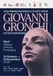 31ª edizione del Premio Nazionale di Arti Visive Giovanni Gronchi 2026 al PALP Palazzo Pretorio di Pontedera, dal 31 ottobre al 14 novembre.
