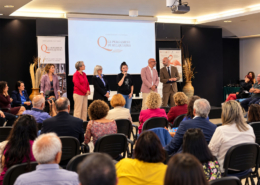 Festival Letterario Città di Quartu Sant’Elena, quinta edizione: cerimonia di premiazione al Phi Hotel Sighientu, vincitori del Premio letterario, riconoscimento alla carriera a Mario Camboni e annuncio di nuove sezioni per le scuole nel 2027.
