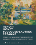 Renoir, Monet, Toulouse-Lautrec, Cézanne – 200 anni di Arte dalla Collezione Scharf, mostra a Palazzo Ducale di Genova.