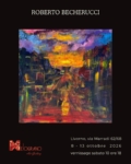Roberto Becherucci – nuovo ciclo di pittura astratta alla Melograno Art Gallery di Livorno