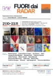 Locandina delle mostre “Così all’improvviso” di Sonia Mazzoli e “Fuori dai Radar”, progetto collettivo itinerante alla Galleria GARD e al Caffè Letterario di Roma per Rome Art Week 2026.