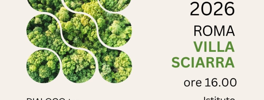 Locandina dell’incontro “Natura Contemporanea”, promosso da Opera giovedì 29 ottobre 2026 alle ore 16 presso l’Istituto Italiano di Studi Germanici a Villa Sciarra, Roma. L’appuntamento riunisce Eugenia Querci, Katia Paoletti, Pino Genovese, Pietro Ruffo e Andrea Conte (Andreco) per un dialogo su arte, paesaggio, ecologia e rapporto tra uomo e natura.